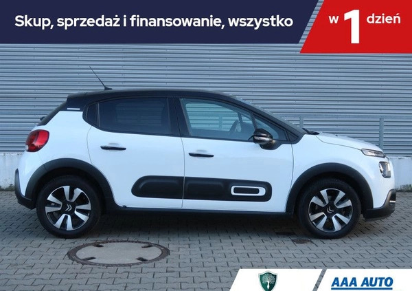 Citroen C3 cena 66000 przebieg: 31740, rok produkcji 2020 z Ryglice małe 301